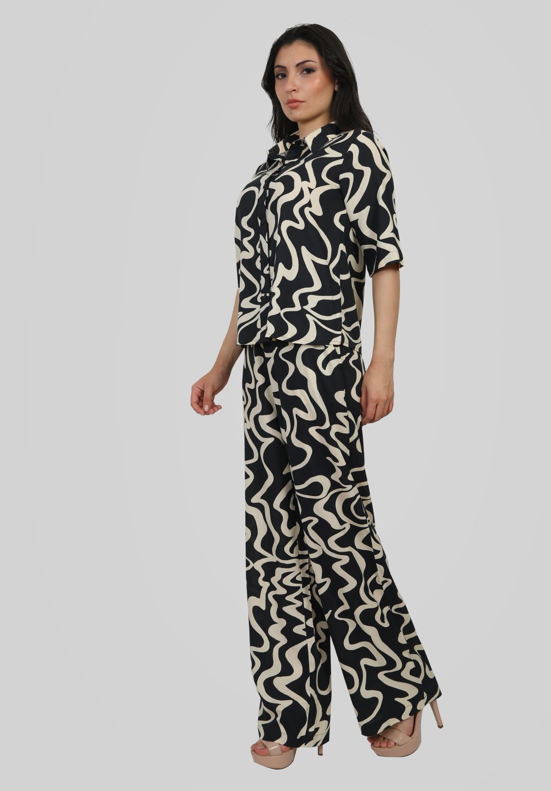 Blunt Woman Printed Co-Ord Set for Girl