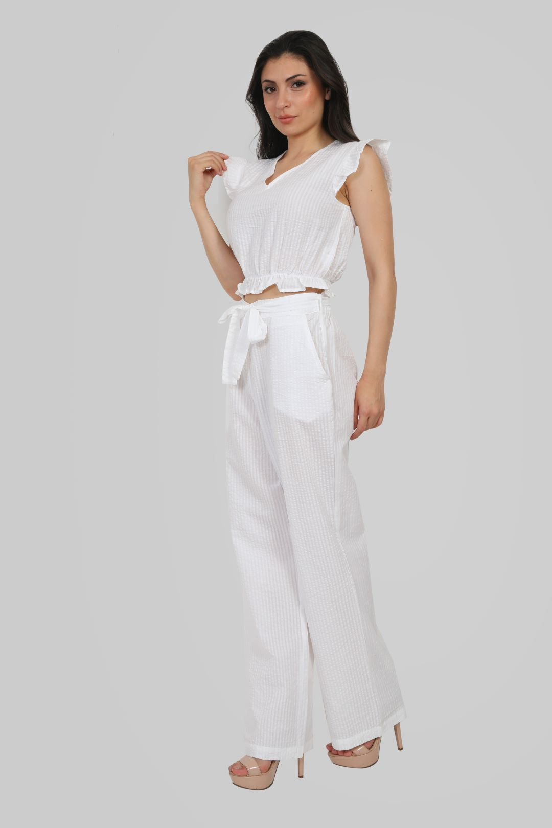 BW Stylish White Co-Ord Set