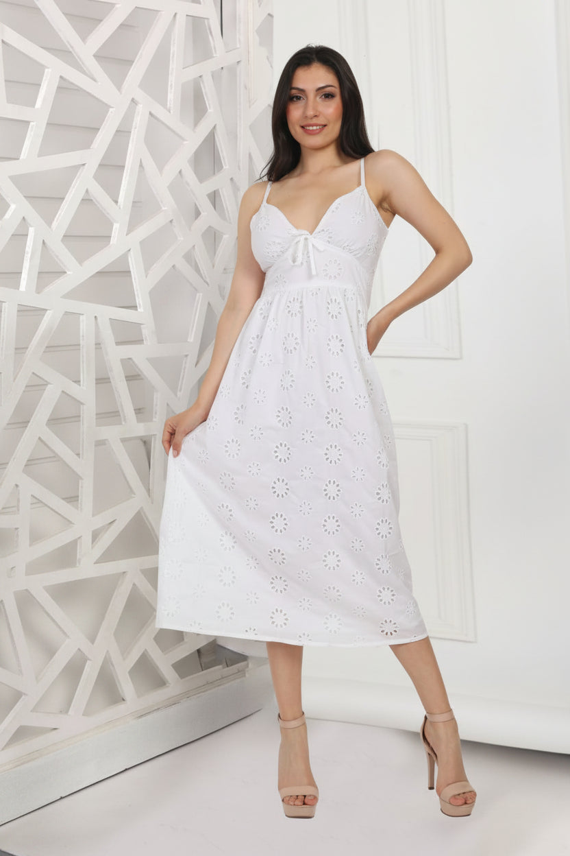 BW Amazing White One Piece Dress