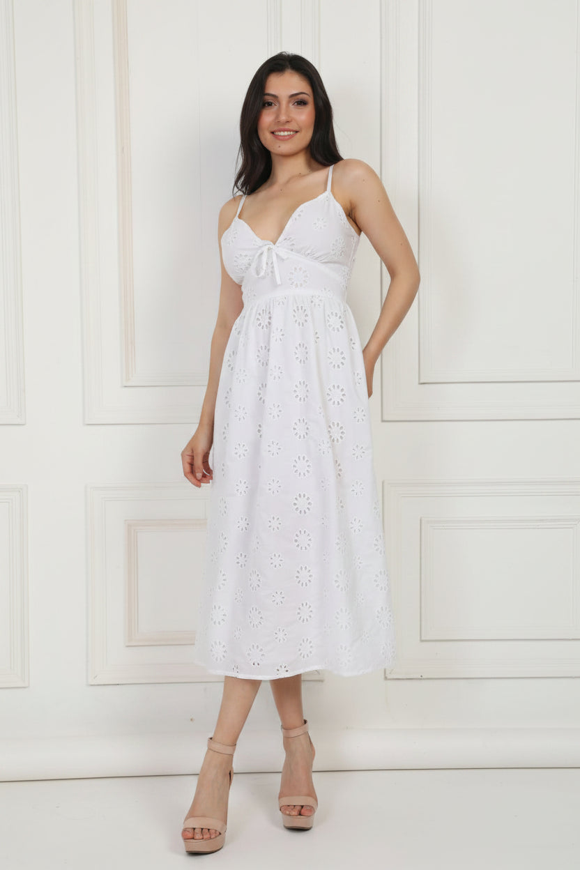 BW Amazing White One Piece Dress