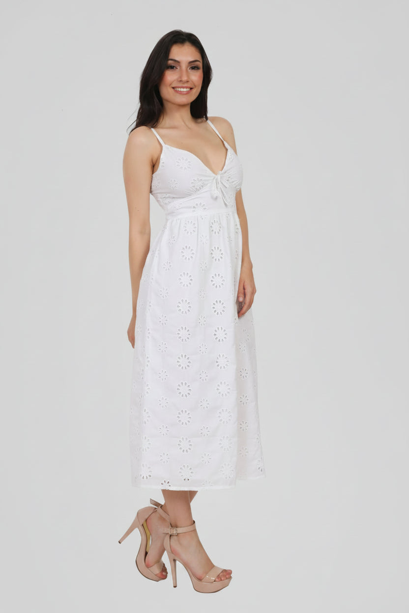 BW Amazing White One Piece Dress