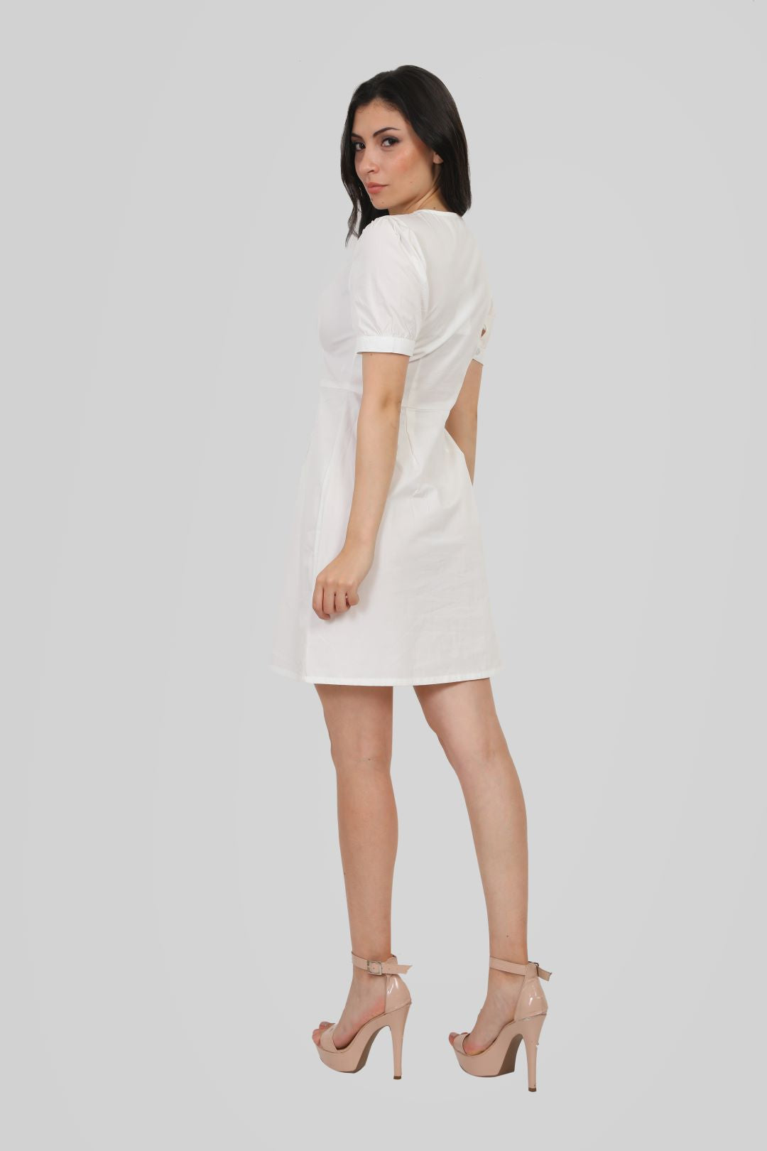 BW Pearl Whisper Dress l  White One-Piece