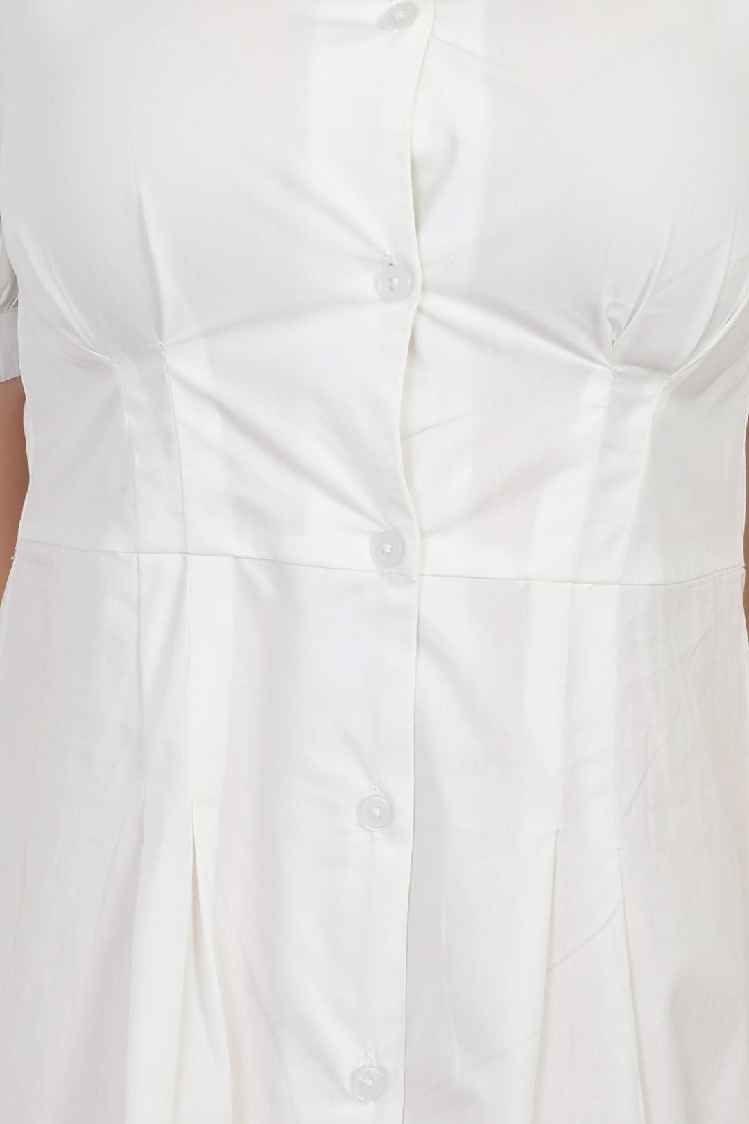 BW Pearl Whisper Dress l  White One-Piece
